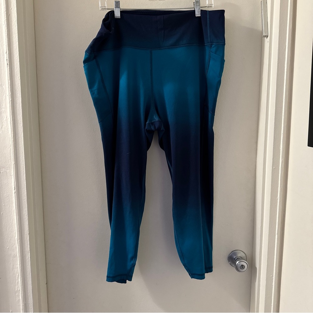 Teal Ombre Victoria’s Secret Leggings